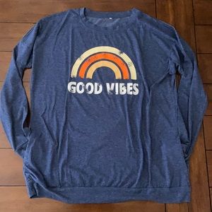 Good Vibes long sleeved tee